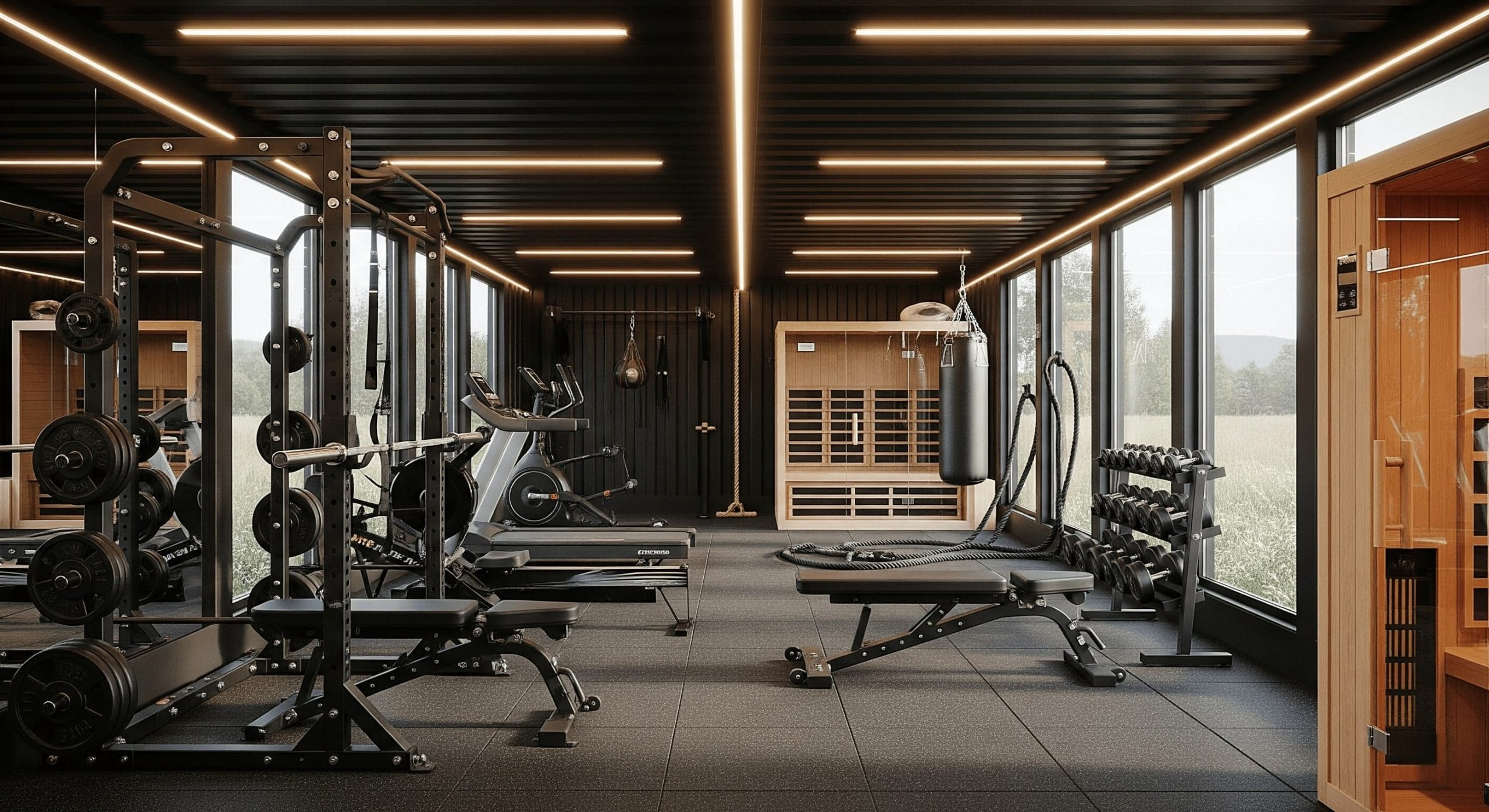 View of the interior.