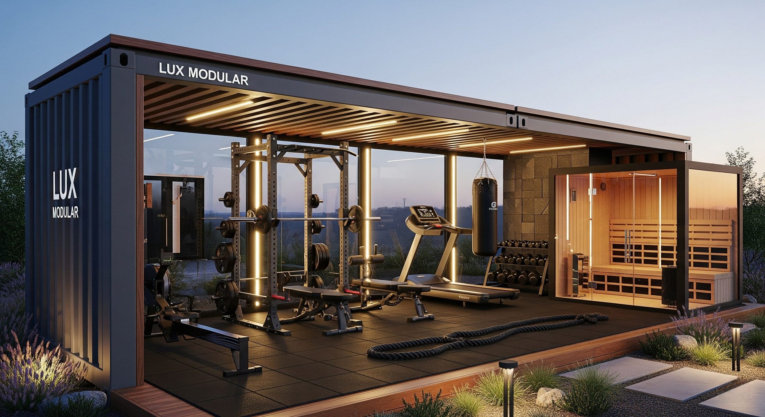 Exterior view of The IronPod.