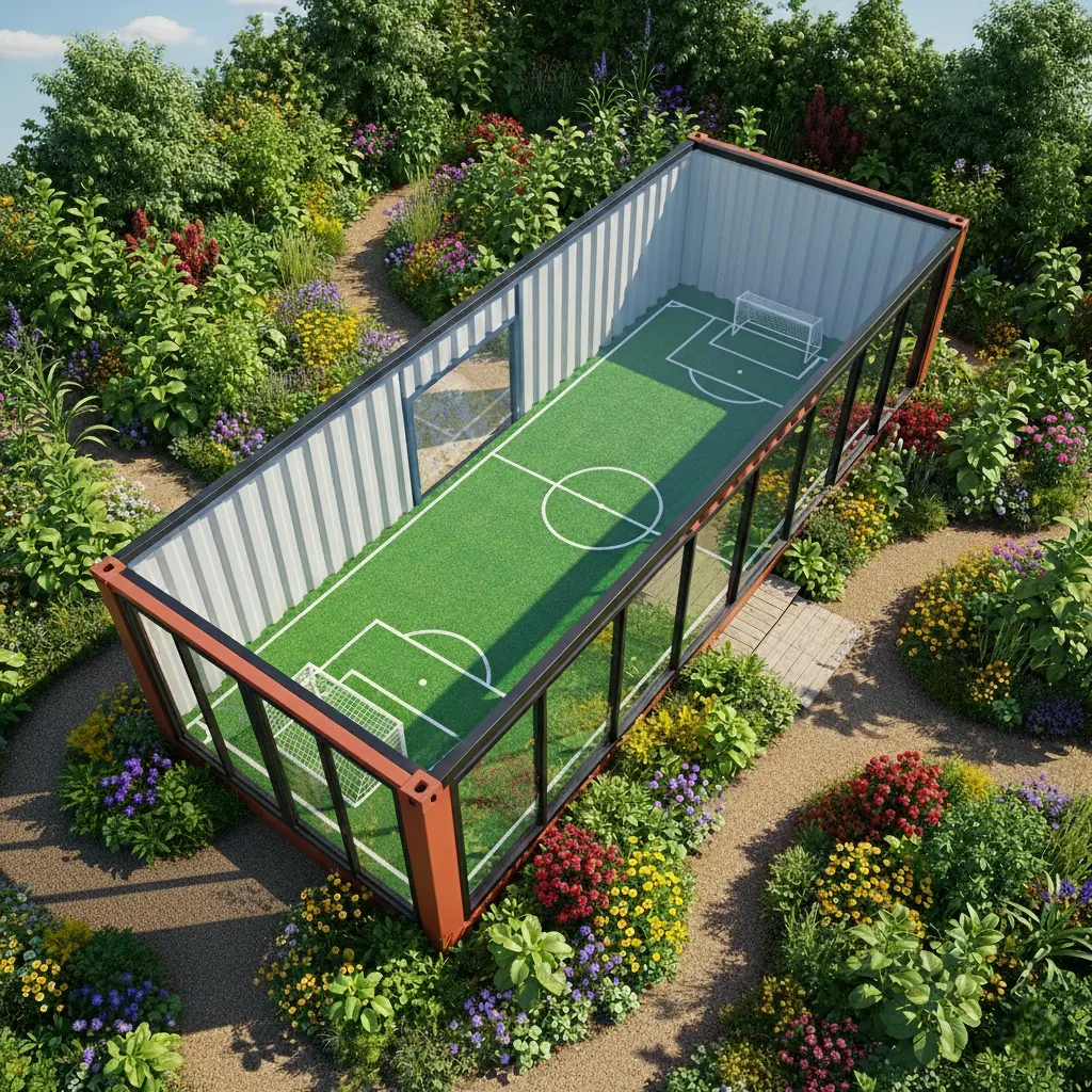 Detailed shot of a cleat on a soccer ball.